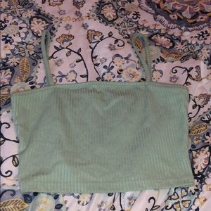 Mint crop top / tank top !